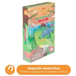 Tiger Tribe Colouring Set - Dinosaur