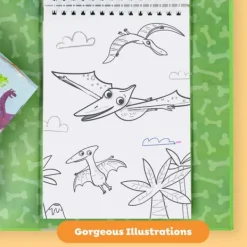 Tiger Tribe Colouring Set - Dinosaur