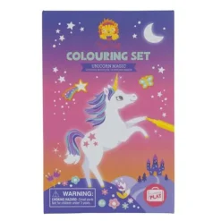 Tiger Tribe Colouring Set - Unicorn Magic