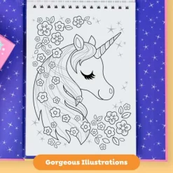 Tiger Tribe Colouring Set - Unicorn Magic