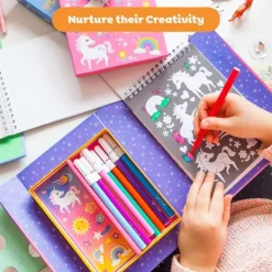 Tiger Tribe Colouring Set - Unicorn Magic