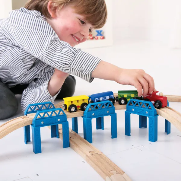 Bigjigs Rail Construction Support Set