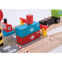 Bigjigs Rail Container Shipping Yard