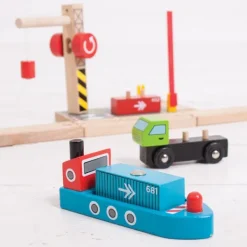 Bigjigs Rail Container Shipping Yard