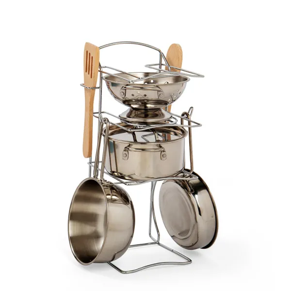 Bigjigs Toys Cooking Pot Rack - DAMAGED BOX