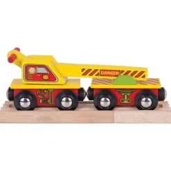 Bigjigs Rail Crane Wagon