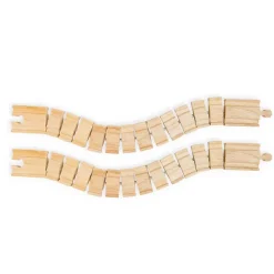 Bigjigs Rail Crazy Track (Pack of 2)