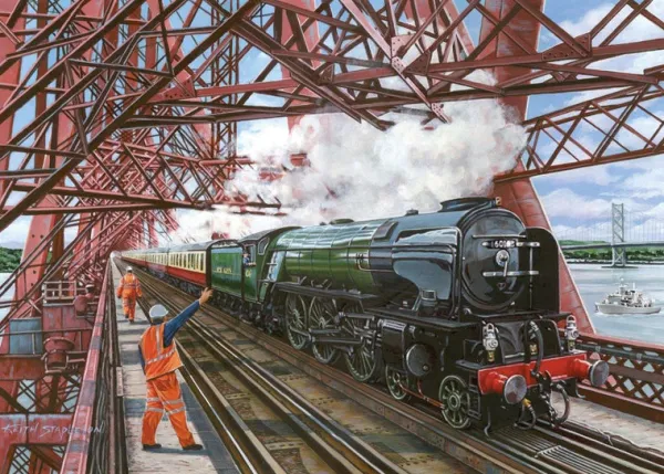 House of Puzzles Crossing The Forth - BIG 500 Piece Jigsaw Puzzle