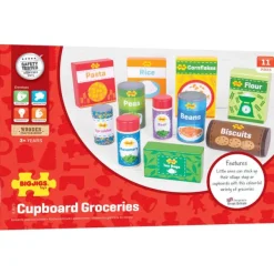 Bigjigs Toys Cupboard Groceries