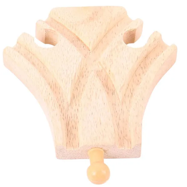 Bigjigs Rail Curved Turnouts (Pack of 4)