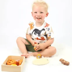 Bigjigs Toys Cutting Bread and Pastries Crate