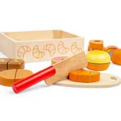 Bigjigs Toys Cutting Bread and Pastries Crate