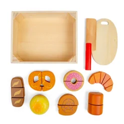 Bigjigs Toys Cutting Bread and Pastries Crate
