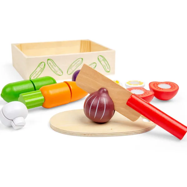 Bigjigs Toys Cutting Veg Crate