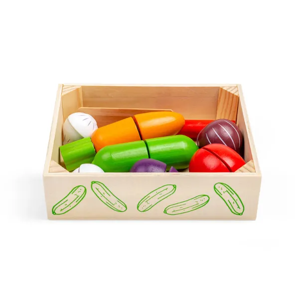 Bigjigs Toys Cutting Veg Crate