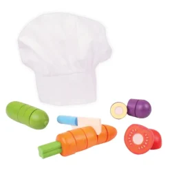 Bigjigs Toys Cutting Vegetables Chef Set