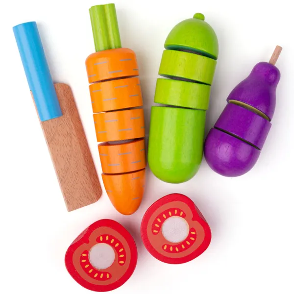 Bigjigs Toys Cutting Vegetables Chef Set