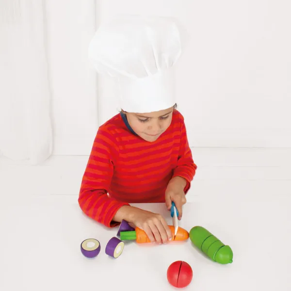 Bigjigs Toys Cutting Vegetables Chef Set