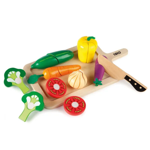 Tidlo Cutting Vegetables Set - DAMAGED BOX