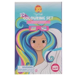 Tiger Tribe 3D Colouring Set - Rainbow Dreams