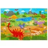 Bigjigs Toys Dawn of the Dinosaur Floor Puzzle (48 piece)