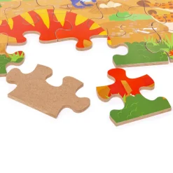 Bigjigs Toys Dawn of the Dinosaur Floor Puzzle (48 piece)