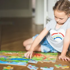 Bigjigs Toys Dawn of the Dinosaur Floor Puzzle (48 piece)