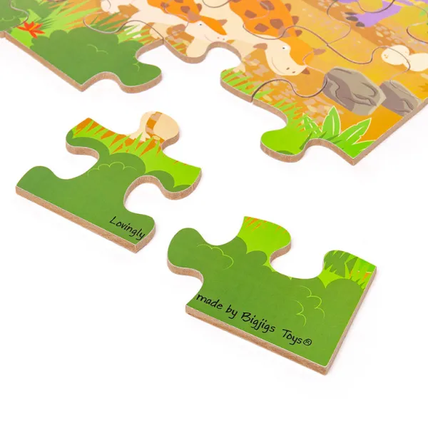 Bigjigs Toys Dawn of the Dinosaur Floor Puzzle (48 piece)
