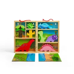 Bigjigs Toys Dinosaur Animal Playbox