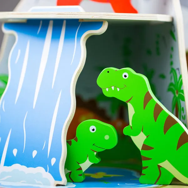 Bigjigs Heritage Playsets Dinosaur Island