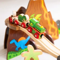 Bigjigs Rail Dinosaur Railway Set
