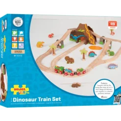 Bigjigs Rail Dinosaur Railway Set