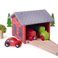 Bigjigs Rail Double Engine Shed