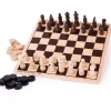 Bigjigs Toys Draughts and Chess Set
