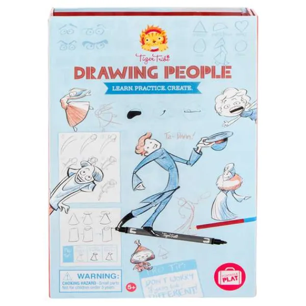 Tiger Tribe Drawing People - Learn. Practice. Create