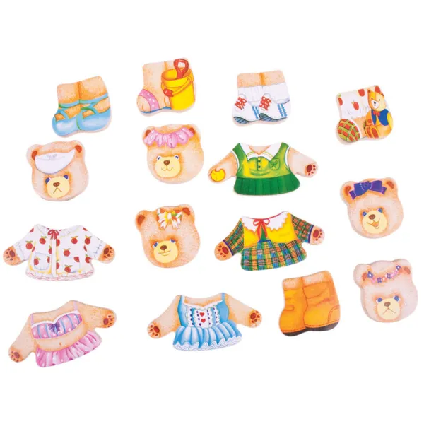Bigjigs Toys Dress Up Bear Family