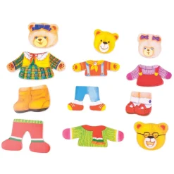 Bigjigs Toys Dress Up Bear Family