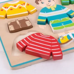 Bigjigs Baby Dressing Boy Puzzle