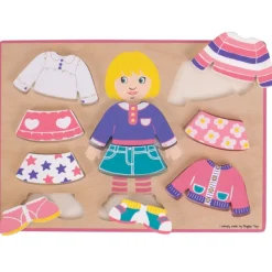 Bigjigs Baby Dressing Girl Puzzle