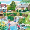 House of Puzzles Duck Pond - BIG 250 Piece Jigsaw Puzzle