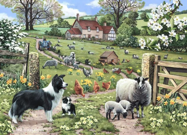 House of Puzzles Early Learning - 1000 Piece Jigsaw Puzzle