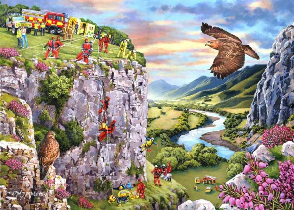 House of Puzzles Everyday Heroes - 1000 Piece Jigsaw Puzzle