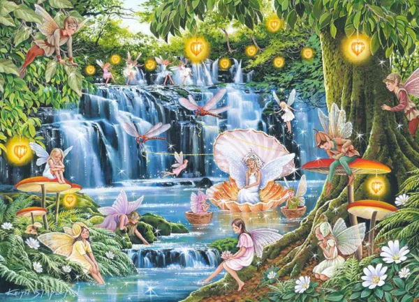 House of Puzzles Faerie Lights - BIG 500 Piece Jigsaw Puzzle