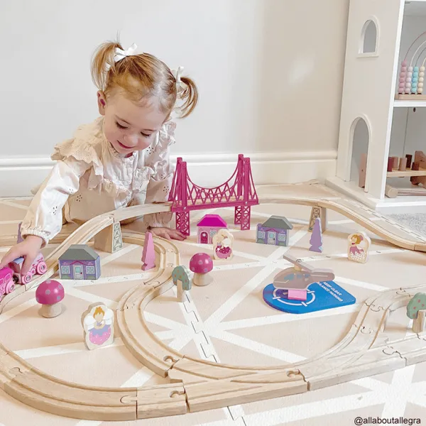 Bigjigs Rail Fairy Town Train Set