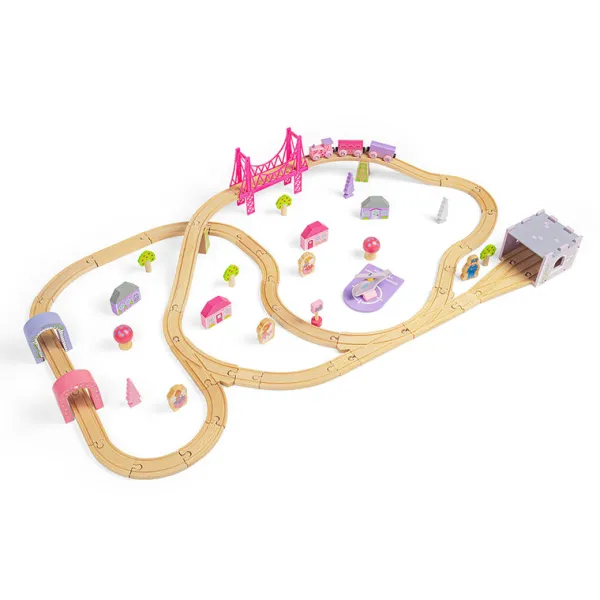 Bigjigs Rail Fairy Town Train Set