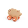 Bigjigs Toys Farm Animal on Wheels - Pig