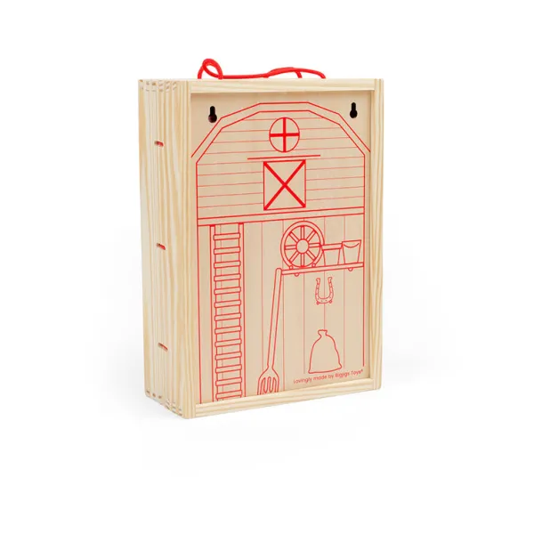 Bigjigs Toys Farm Animal Playbox