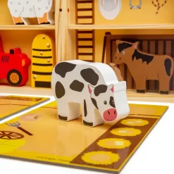 Bigjigs Toys Farm Animal Playbox