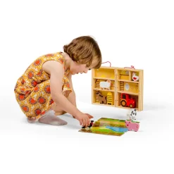 Bigjigs Toys Farm Animal Playbox