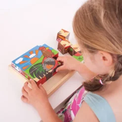 Bigjigs Toys Farm Cube Puzzle